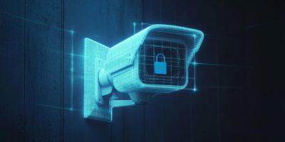 white-cctv-camera-blue-padlock-inside-it-with-glowing-lines-around-camera-dark-grey-background_1194342-12893